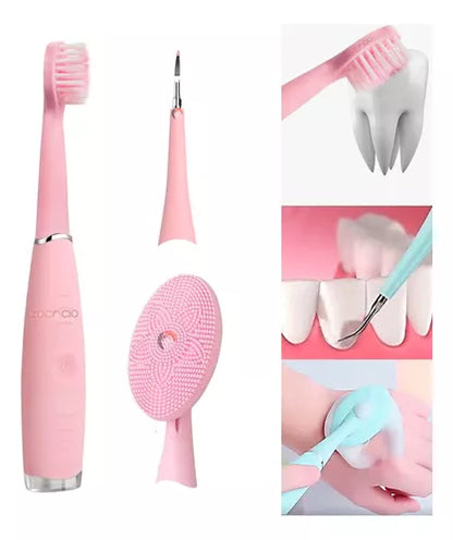 Eliminador de sarro y placa dental 3 en 1