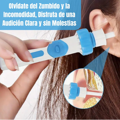 Limpiador de Oídos Eléctrico con Succión Avanzada