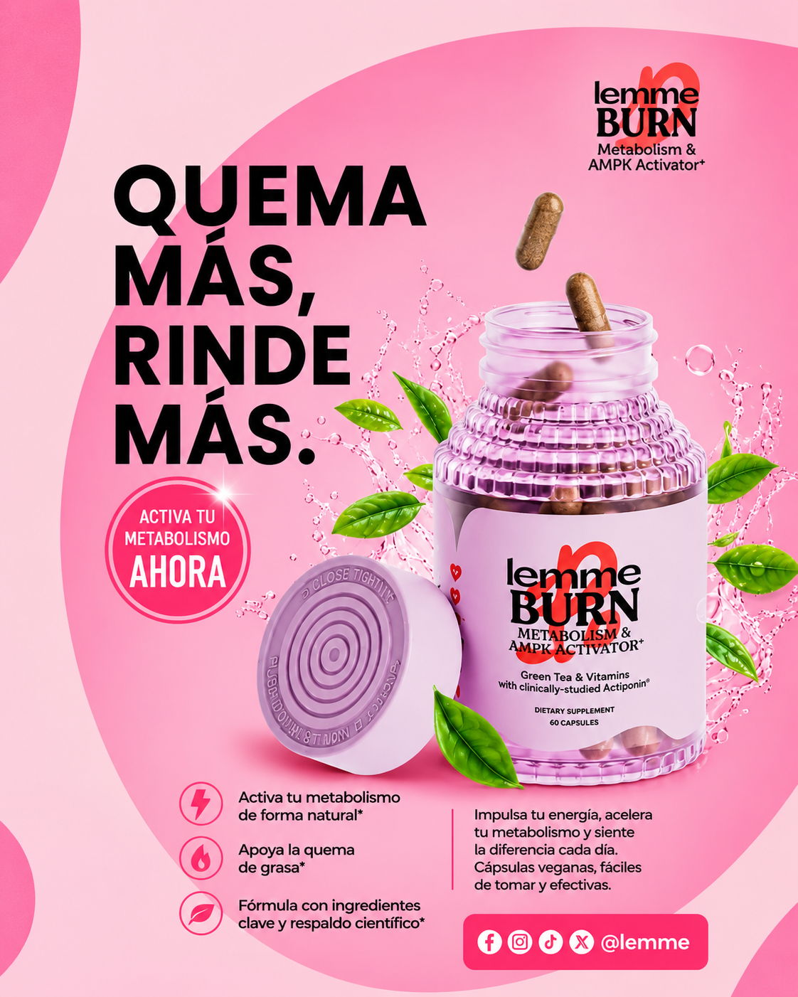 Lemme Burn Activador De Metabolismo