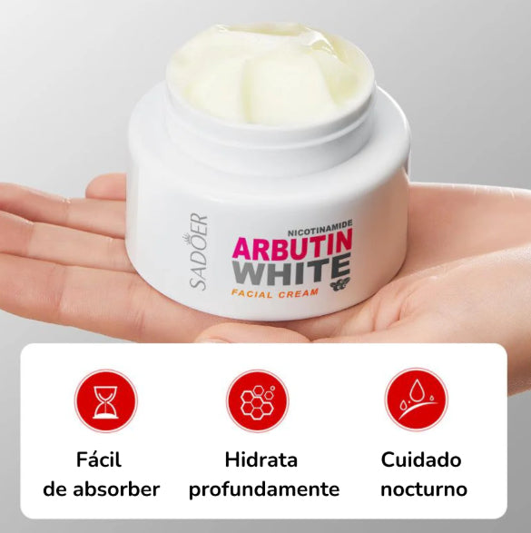 Crema Facial Aclarante Arbutin Sadoer