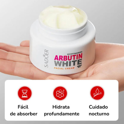 Crema Facial Aclarante Arbutin Sadoer