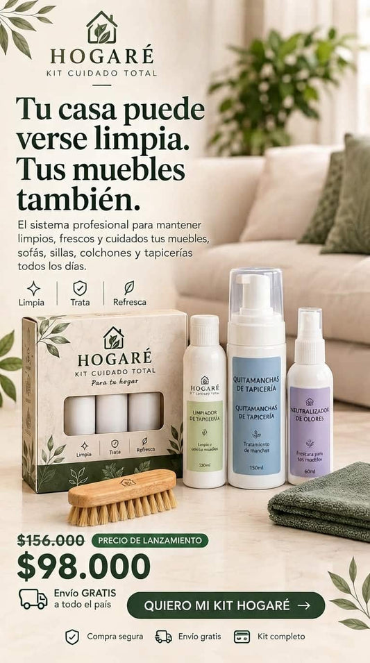 KIT PROFESIONAL PARA LIMPIEZA DE MUEBLES